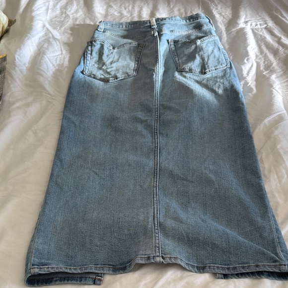 Ariat Claire Light Blue Pencil Skirt - Picture 5 of 9